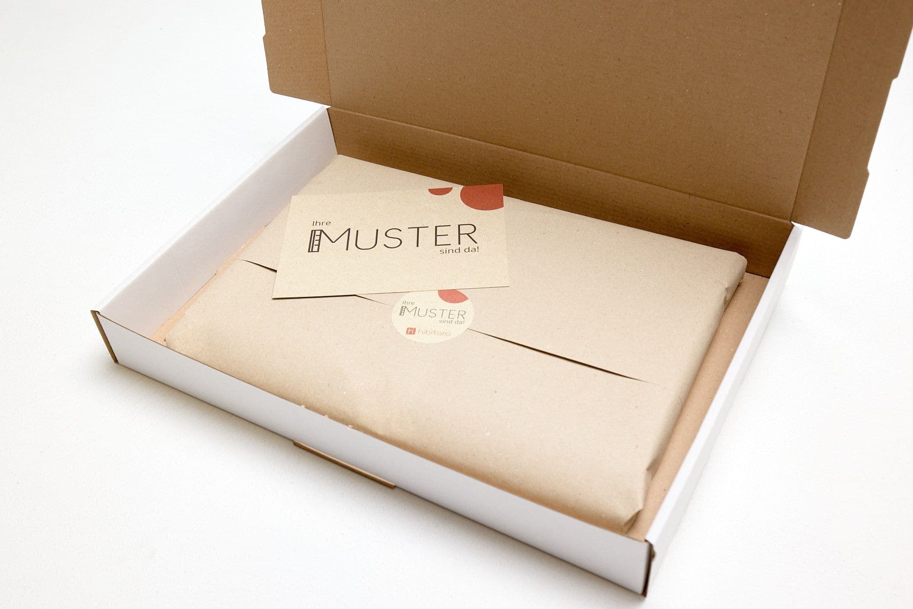 image of a sample box