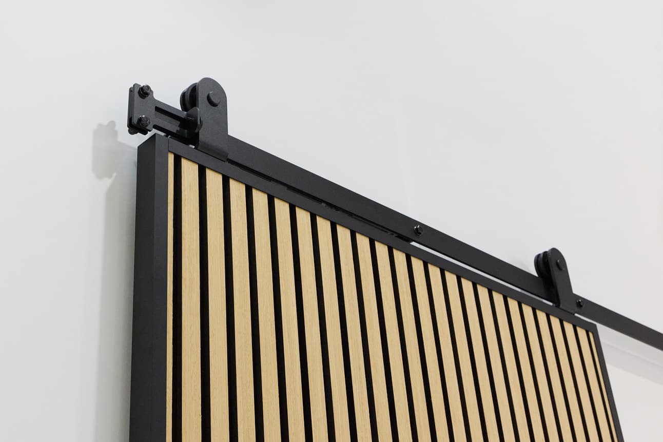 bild von Lovo Lamellenschiebetür in 949 x 2150 mm im Loftstil