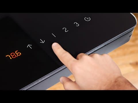 bild von Glasschreibtisch Touch