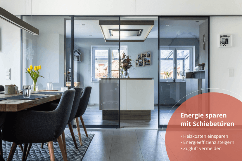 Schiebetür statt normaler Tür: Ihre Vorteile im Überblick