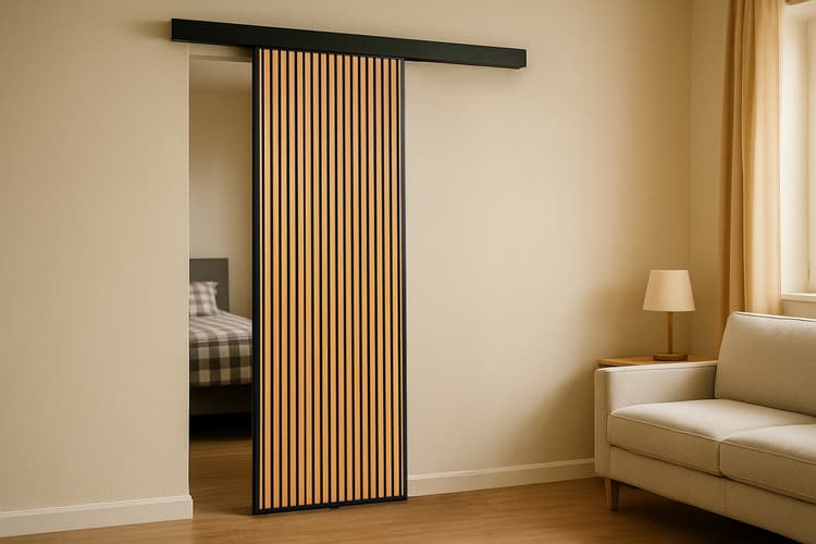 Bild von Lovo Lamellenschiebetür auf Maß