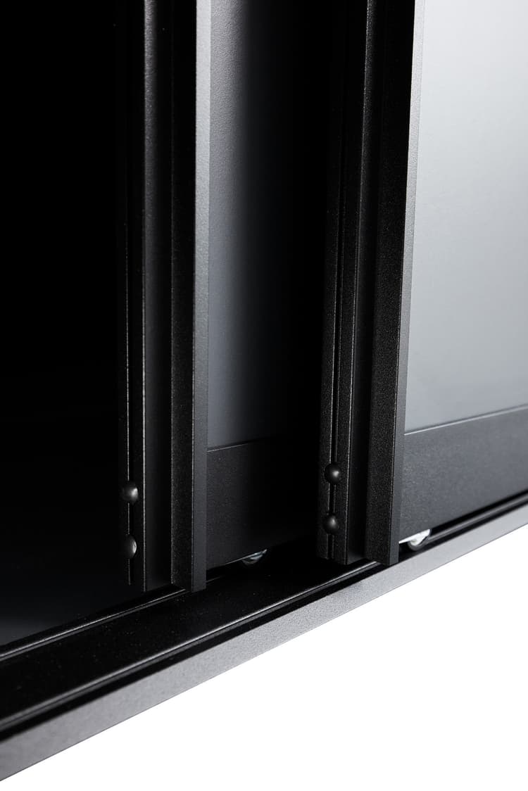 Bild von BS-Komplett Rahmentyp B Drempelset Schwarz Rau